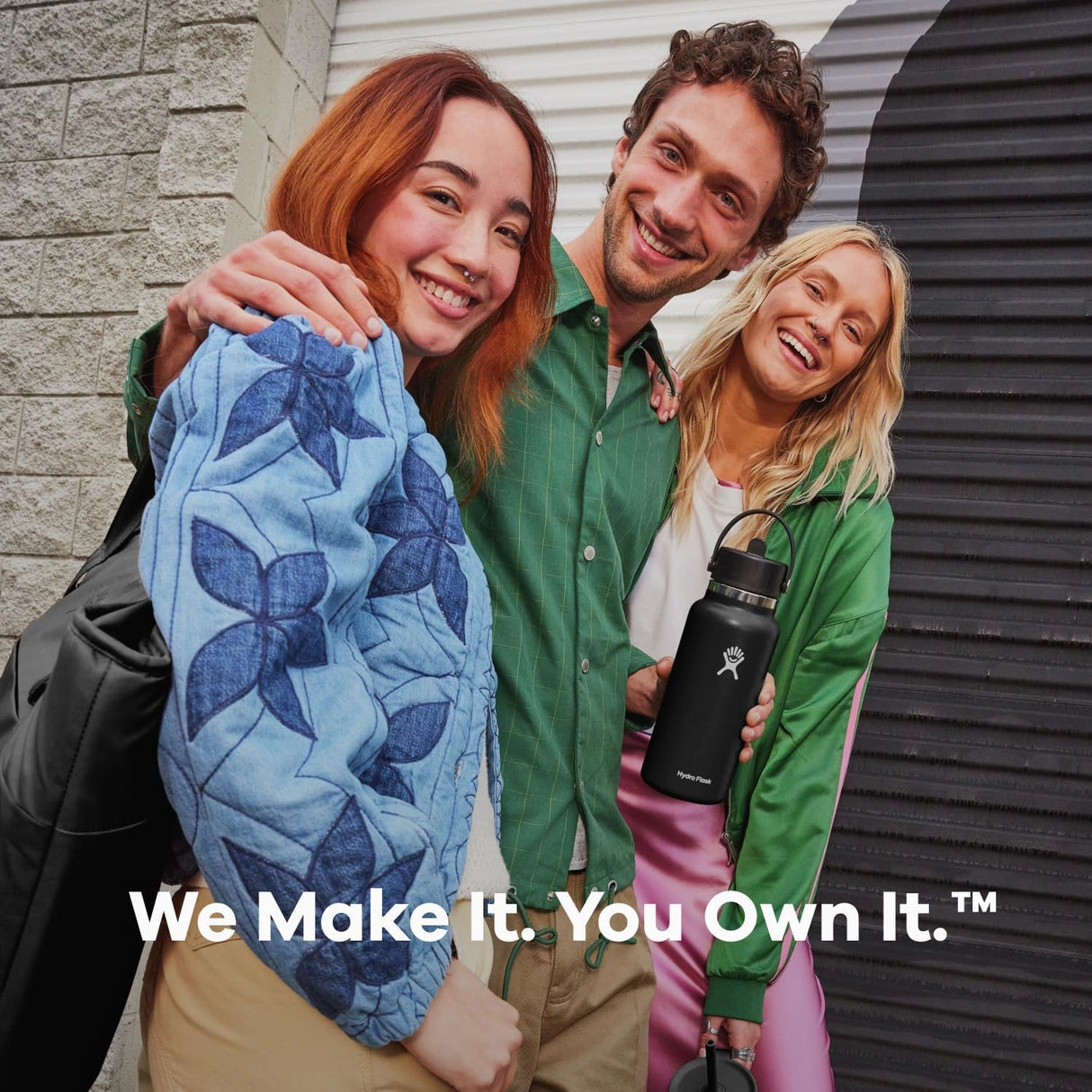 Wide Mouth with Flex Straw Cap