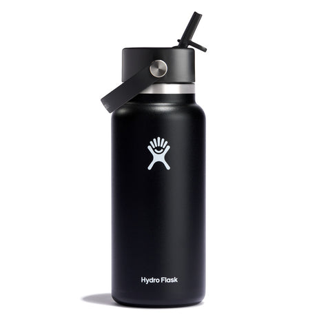 Wide Mouth with Flex Straw Cap