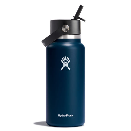 Wide Mouth with Flex Straw Cap